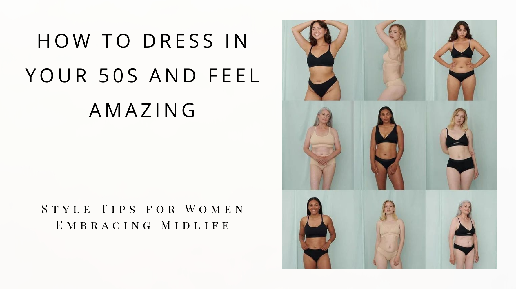 A Cover Image for a blog showing Women in thir 50s