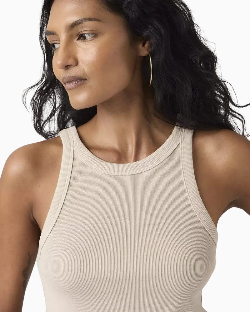 Levi’s Garment Dye Essential Racer Tank side profile