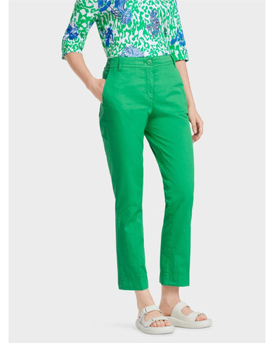 Marc Cain - Chingos Trousers in Green - Front View
