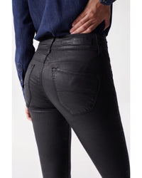 Salsa - Secret Skinny Jeans in Black - Back View