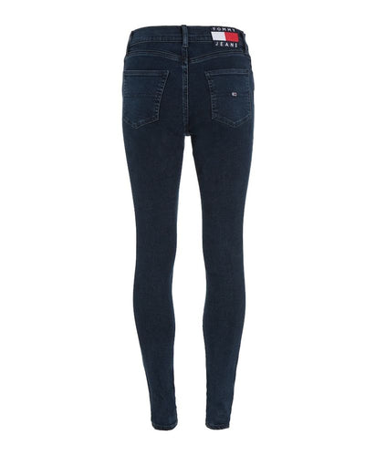Tommy Jeans - Sylvia High Rise Jeans in Dark Denim - Back View