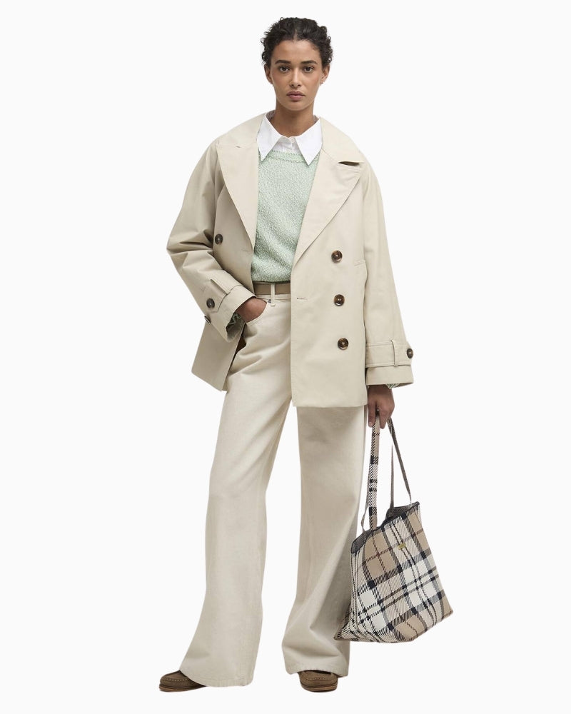 Barbour Maisy showerproof jacket outfit styling