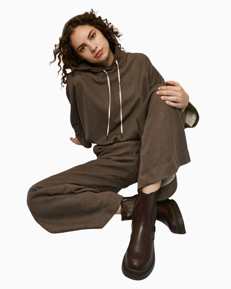 Access wide-leg pants showing flow