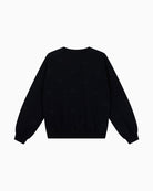 Back view of Alix The Label sweater highlighting clean finish and relaxed shape