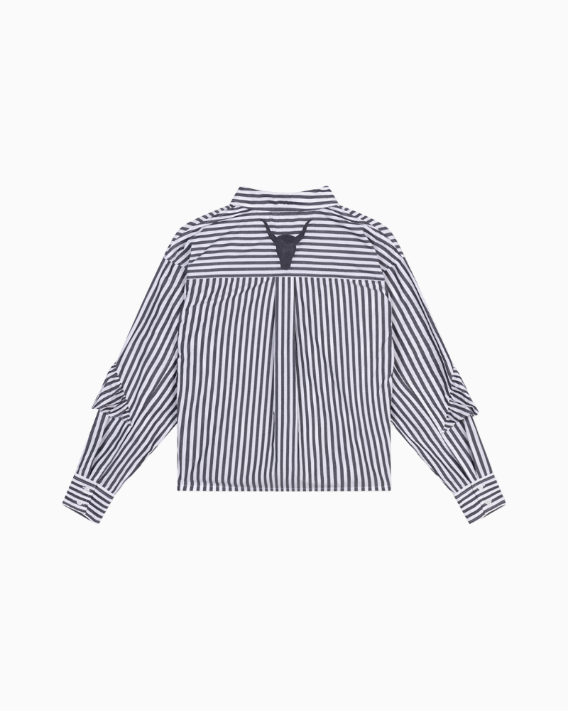 Alix The Lable - Ruffle Stripe Blouse
