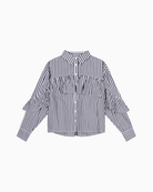 Alix The Lable - Ruffle Stripe Blouse