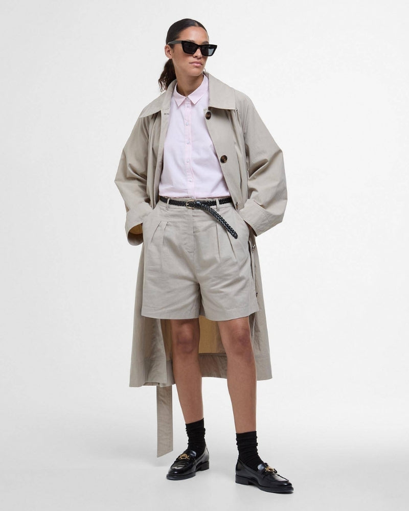 Barbour Derwent Long-Sleeved Shirt front view – Áines Boutique