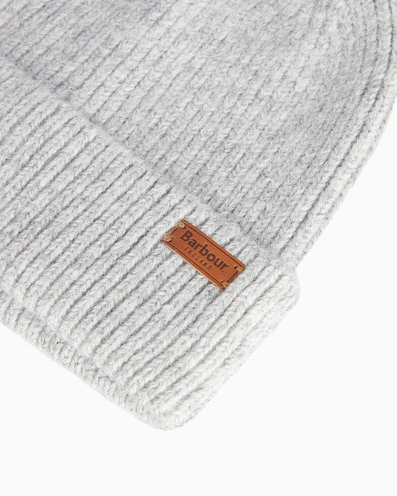 Barbour Pendle beanie branded badge detail – Áines Boutique