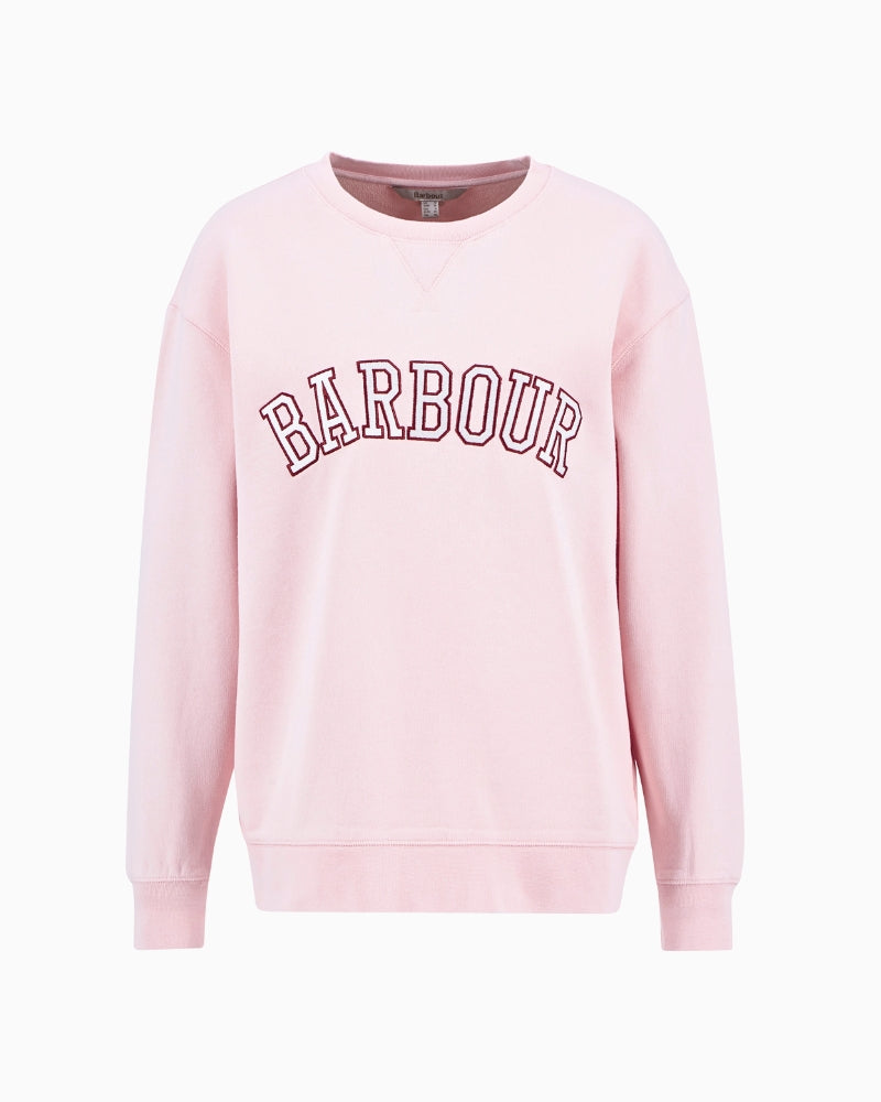 Flat lay of Barbour Northumberland Sweatshirt