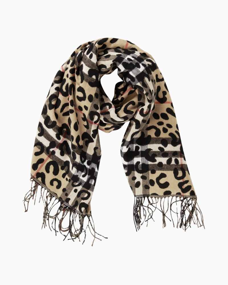 Folded view highlighting width and lightweight winter fabric