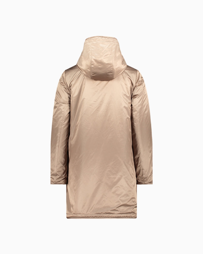 Betty Barclay Reversible Jacket in Taupe back view