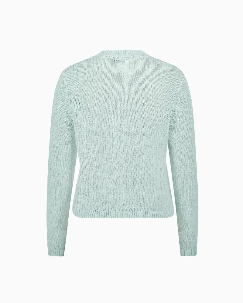 Betty Barclay knitted jacket mint back view