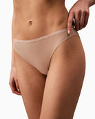 Front view Flat lay of Calvin Klein Perfectly Fit Bikini Briefs crafted from recycled material