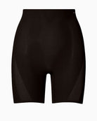 Calvin Klein Stay Put Mesh Sculpted Shapewear Shorts in nude with high-waisted fit