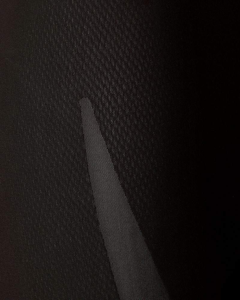 Close-up view of Calvin Klein shapewear shorts showing sculpting mesh panels