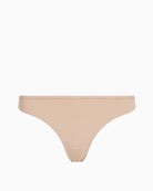 Flat lay of Calvin Klein Perfectly Fit Thong highlighting lightweight, smooth fabric