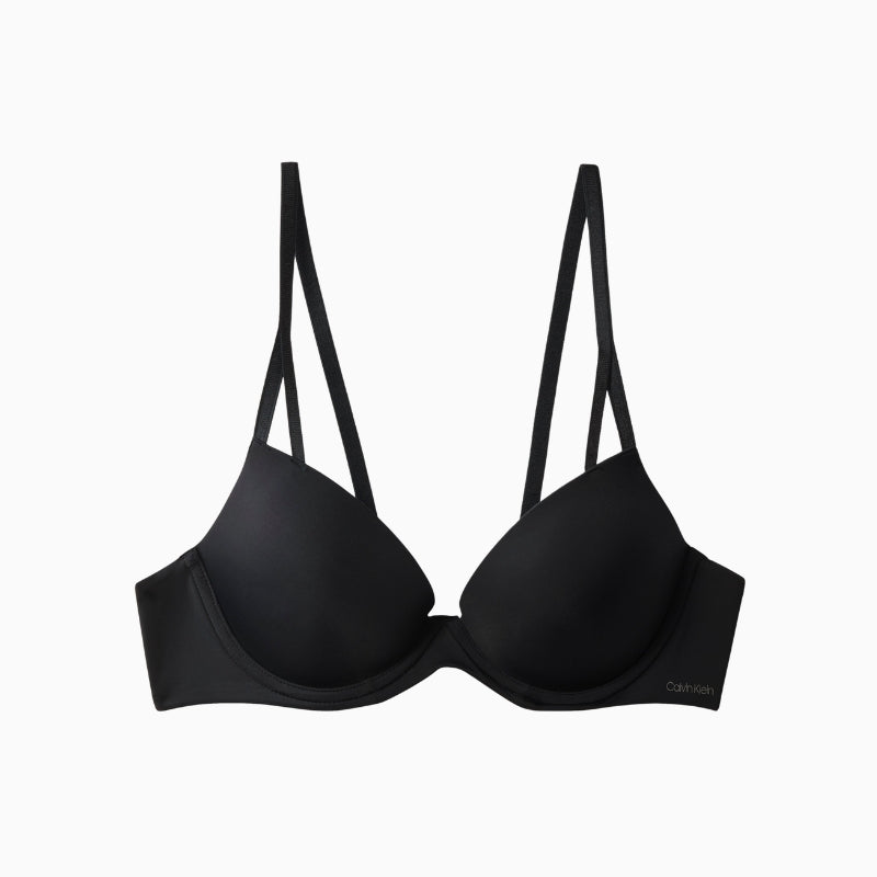 Calvin Klein - Push Up Plunge in black