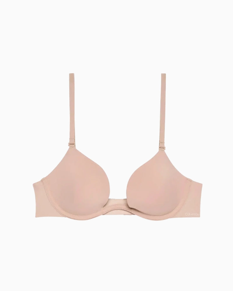 Calvin Klein Perfectly Fit low plunge bra front view