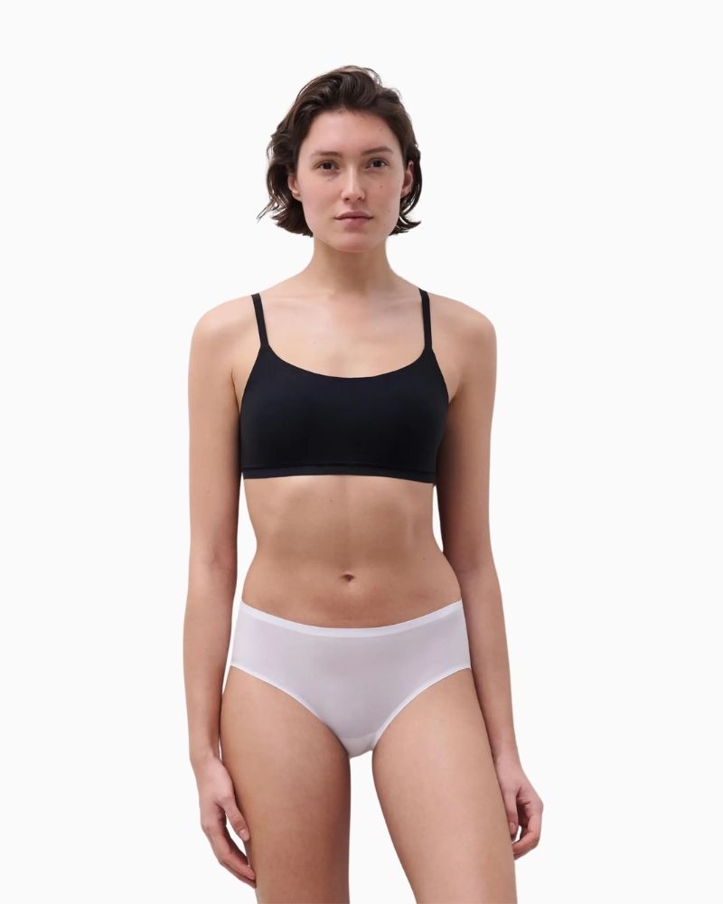 Chantelle SoftStretch seamless shorty in black with invisible edges