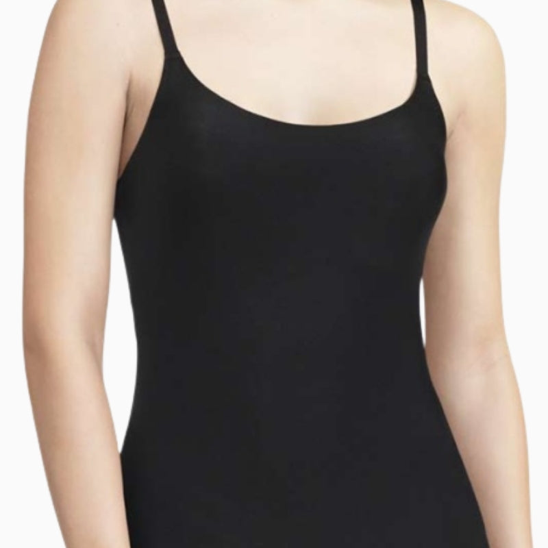 Chantelle soft stretch camisole black front view