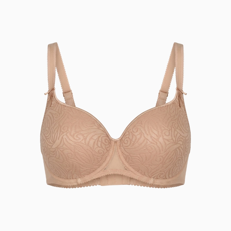 Empreinte Verity Spacer Bra in caramel cup detail