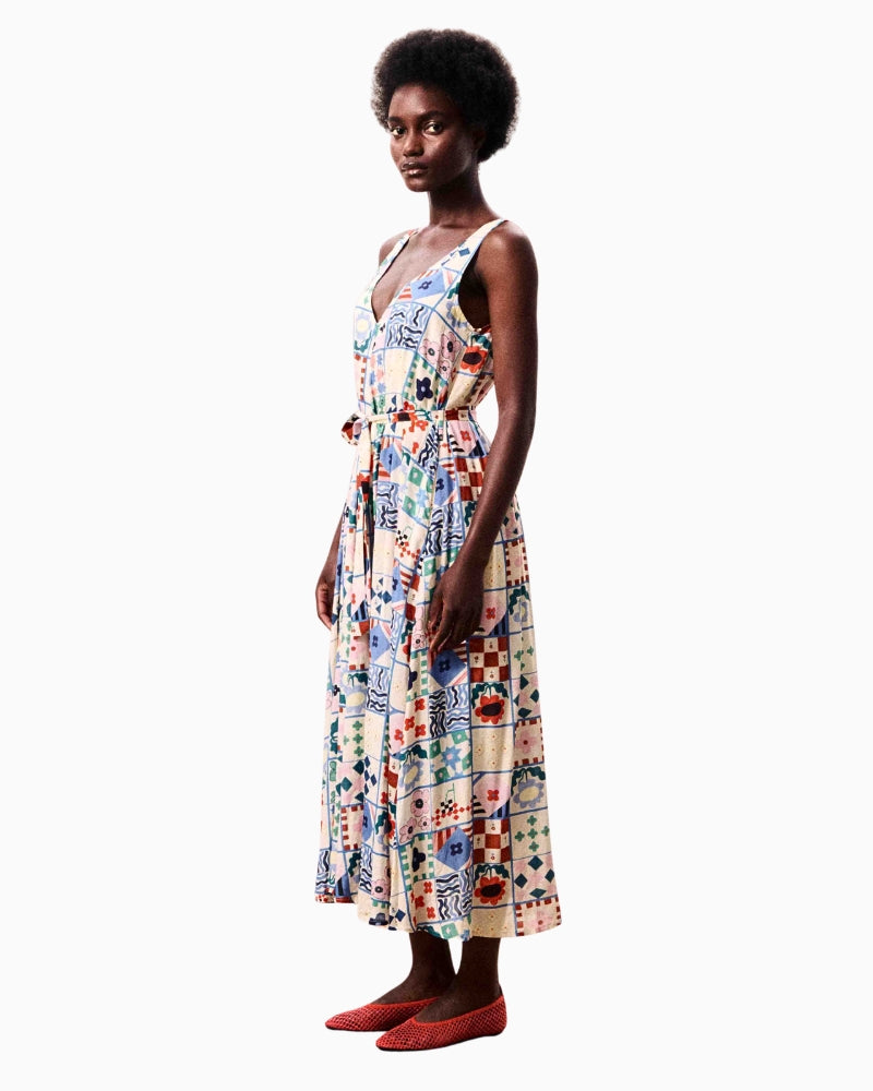 FRNCH CONSORDIA Dress Mix & Match multi side view