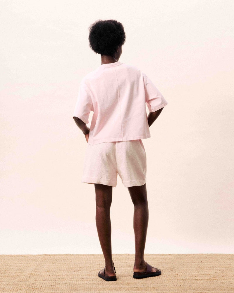 FRNCH Lolite T-shirt in rose back view