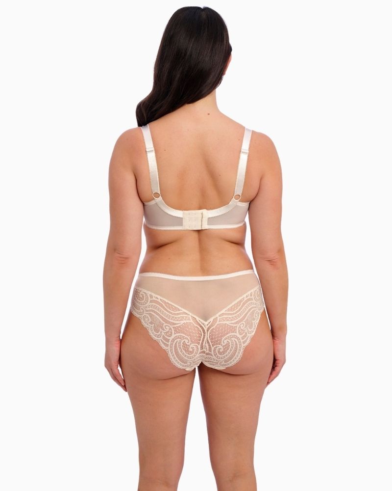 Back view of Fantasie Cerys Side Support Bra with powernet wings and adjustable straps