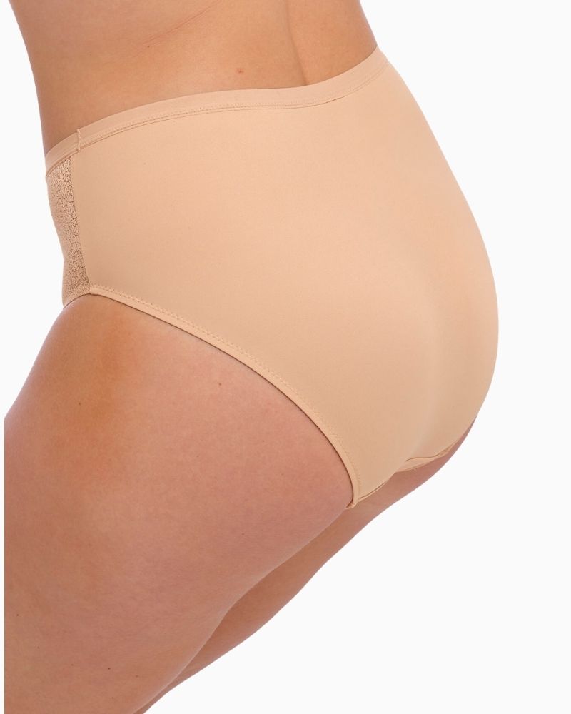 Close-up view of Fantasie Demure Full Brief with flat elastic finish for a smooth fit