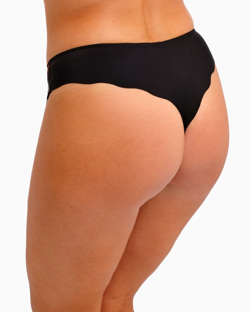 Back view of Fantasie Magdalena thong in smooth no-VPL fabric