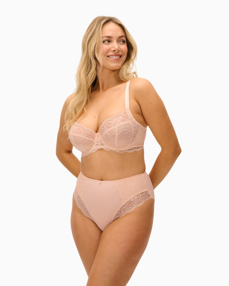 Fantasie Cesile Full Brief in Peach Sorbet front view