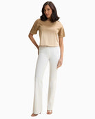 Freddy Limited Edition White Flare Jeans with WR.UP® sculpting fit and real pockets