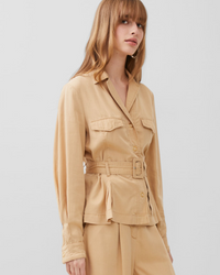 French Connection - Elkie Twill Belted Jacket 