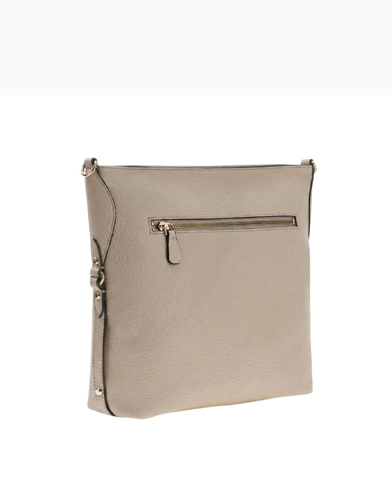 GUESS Marsha handbag gold hardware back view