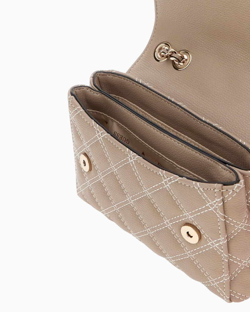 GUESS Giully mini crossbody flap and button closure detail – Áines Boutique