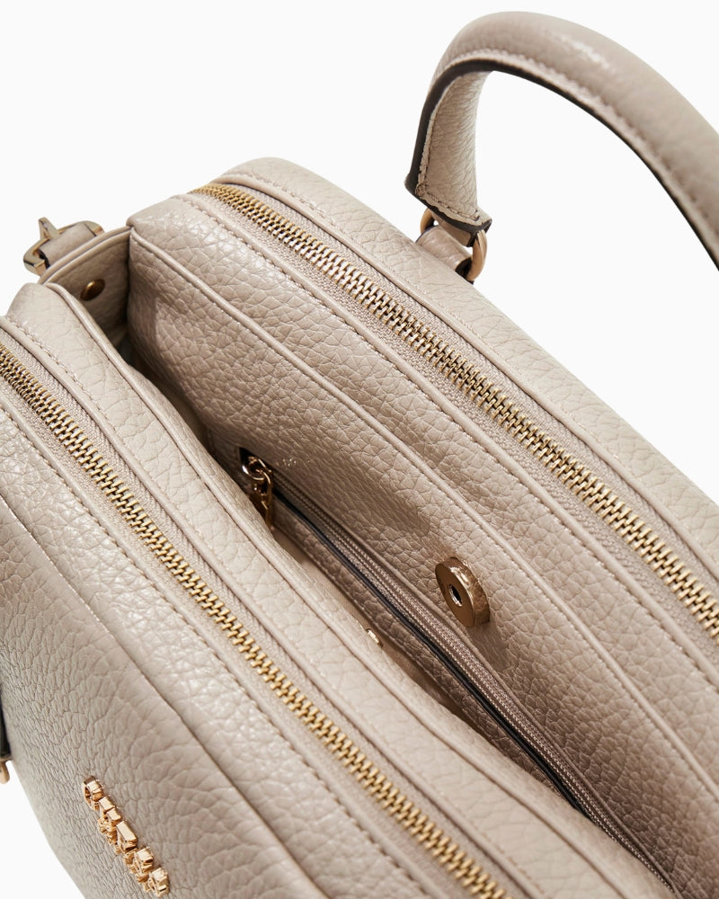 GUESS Marsha mini handbag front zip pocket detail – Áines Boutique