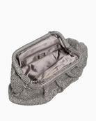 Interior of Guess Zalina bag showing zip pocket and card slot