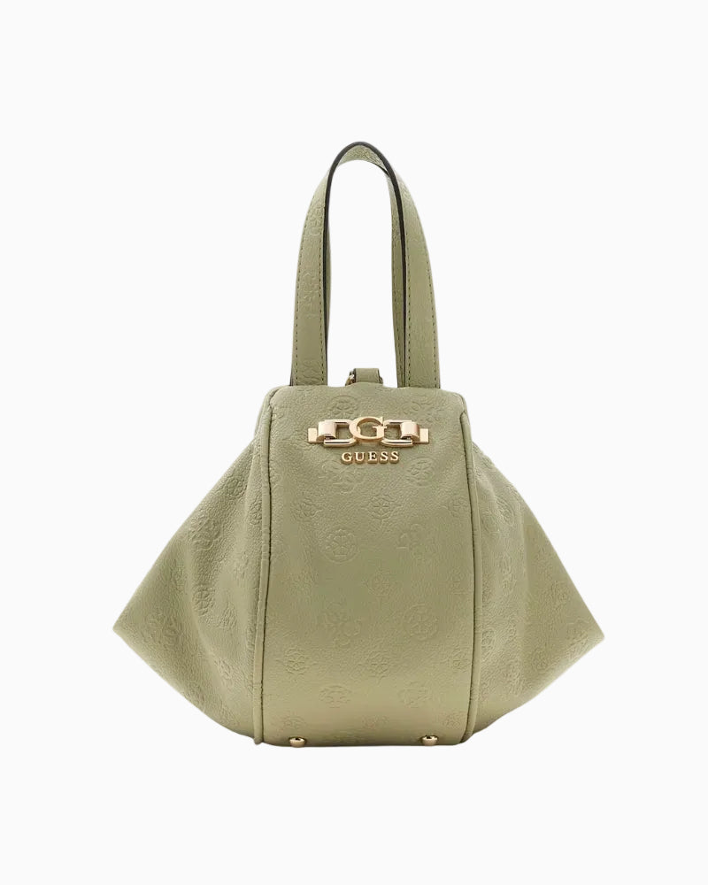Guess Anise Handbag in sage front view