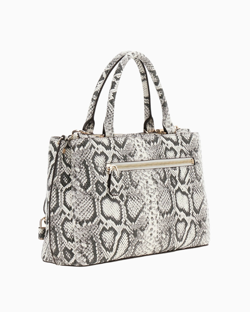 Guess Bianca Girlfriend Satchel Snake back view