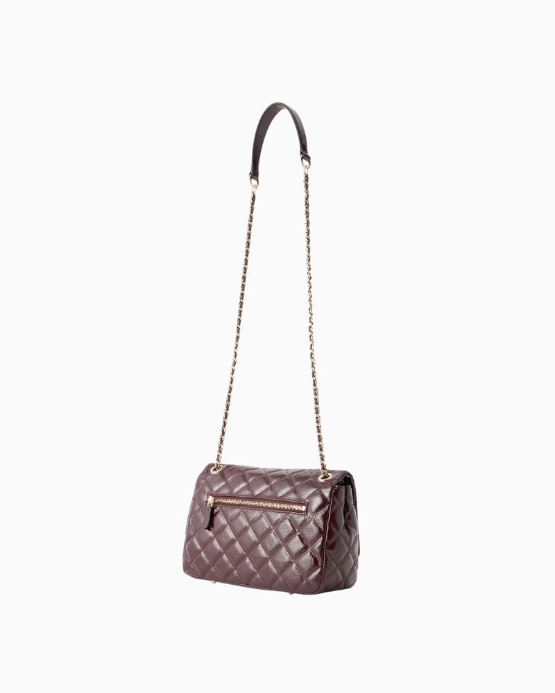 Guess Juliet Xbody Bag in Burgundy back view