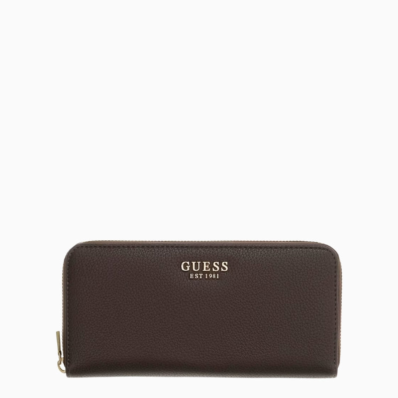 Guess Melody Wallet in brown front view
