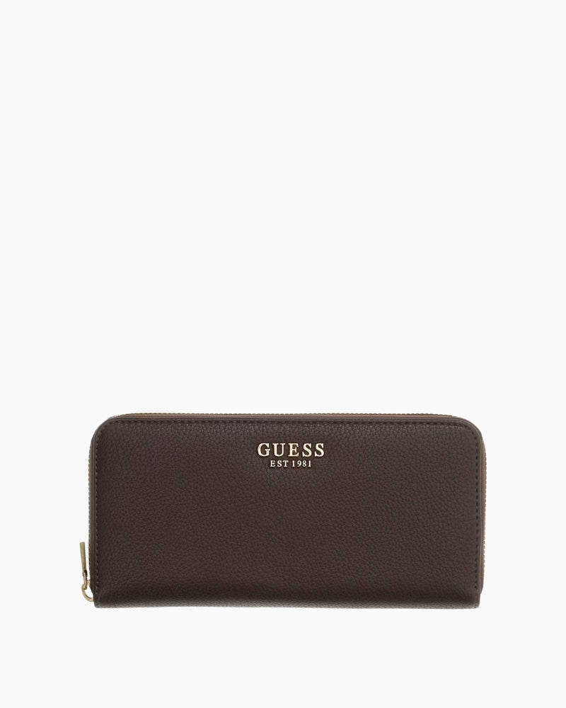 Guess Melody Wallet in brown front view