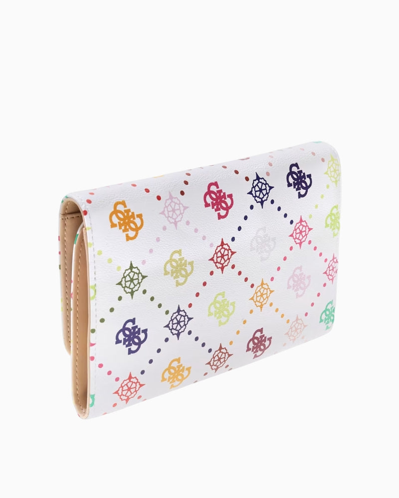 Guess Silia Wallet in multi angled view showing structure 1