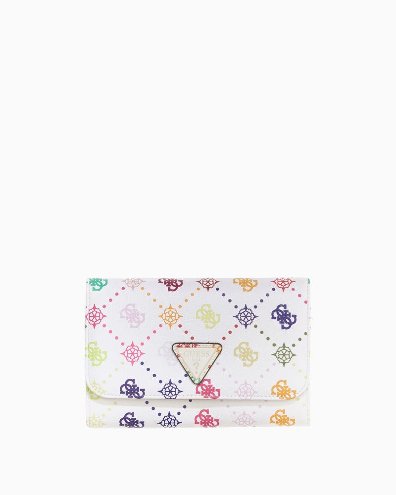 Guess Silia Wallet in multi front view