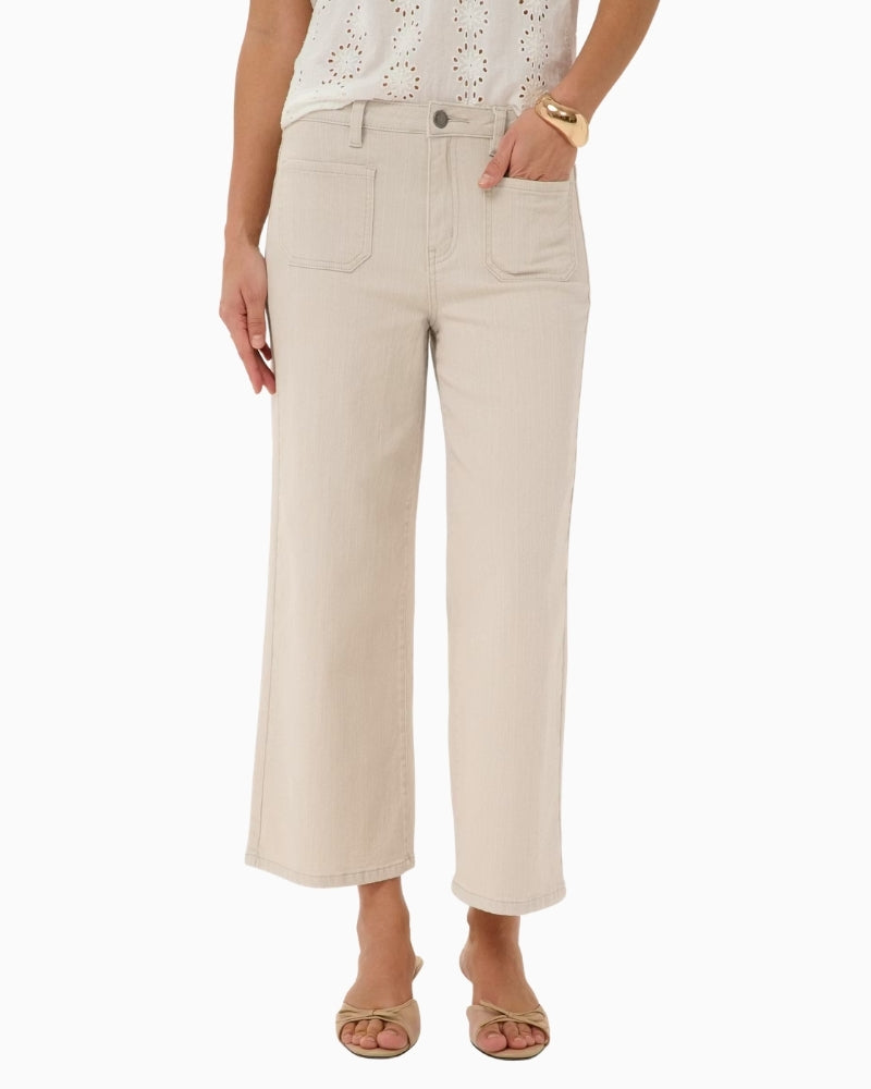 Kaffe Abrook jeans front view – Áines Boutique