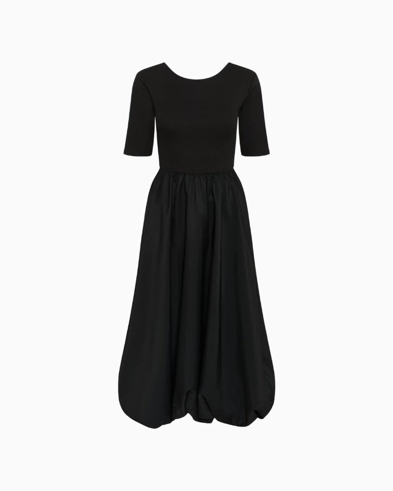 Kaffe Kirsten dress front view white background – Áines Boutique