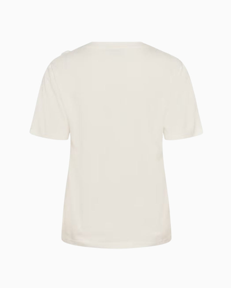 Kaffe KArosie T-shirt off flat lay back detail