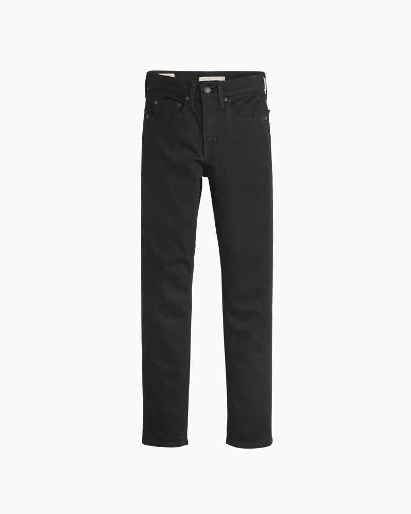 Levi’s 724 high-rise straight jeans in dark stretch denim with zip fly and 5-pocket design