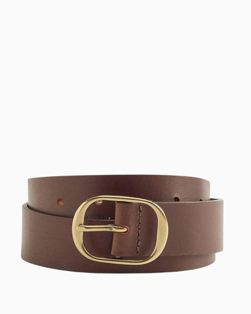 Levi’s Madison belt in full grain leather with classic metal buckle