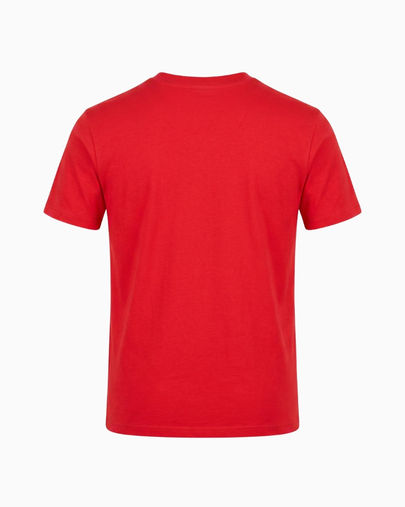 Levi's The Perfect Tee in Red back view